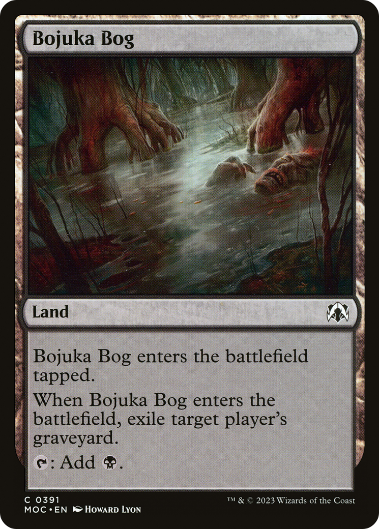 Bojuka Bog (MOC-391) - March of the Machine Commander - Magic The Gathering
