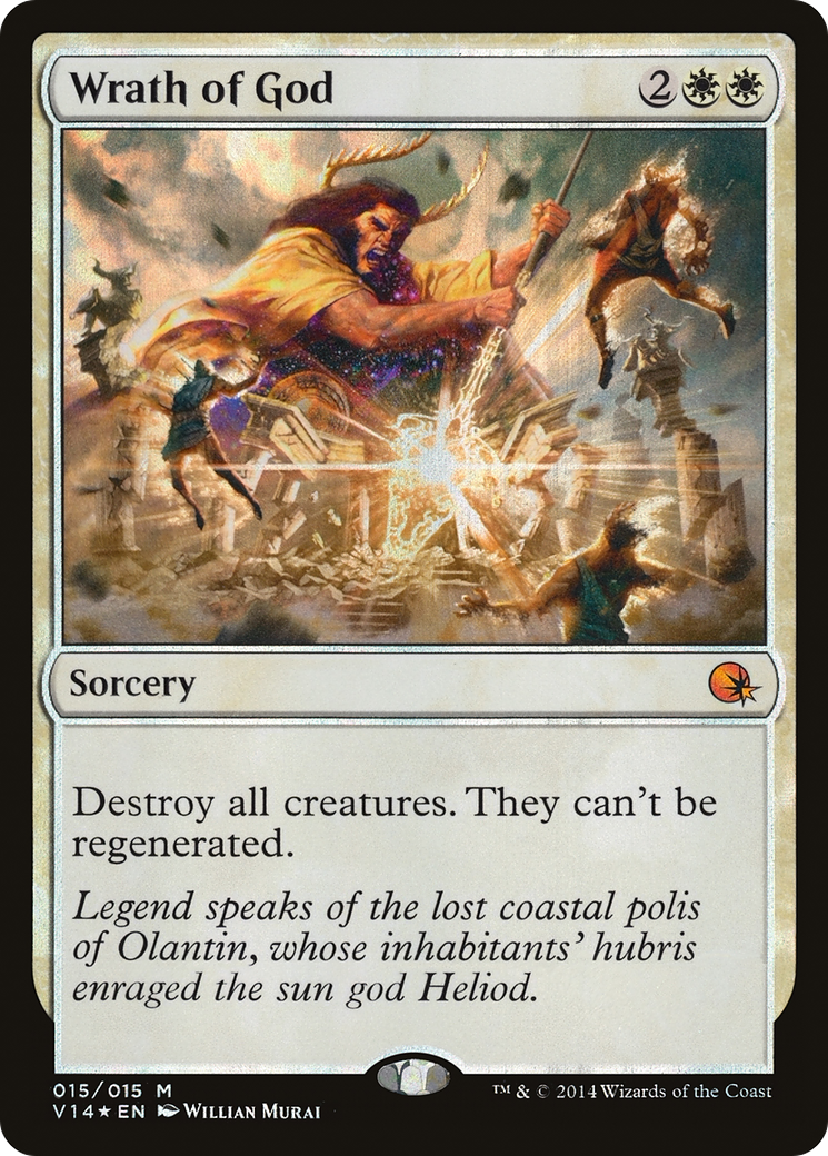 FOIL Wrath of God (V14-015) - From the Vault: Annihilation - Magic The Gathering