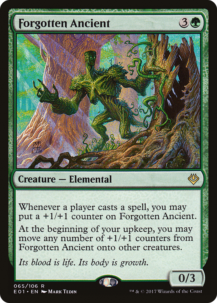 Forgotten Ancient (AC2-065) - Archenemy: Nicol Bolas - Magic The Gathering