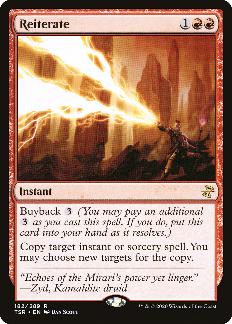 Reiterate (TSR-182) - Time Spiral Remastered - Magic The Gathering