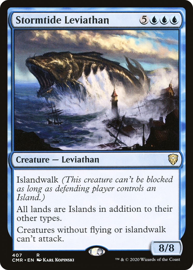 Stormtide Leviathan (CMR-407) - Commander Legends - Magic The Gathering