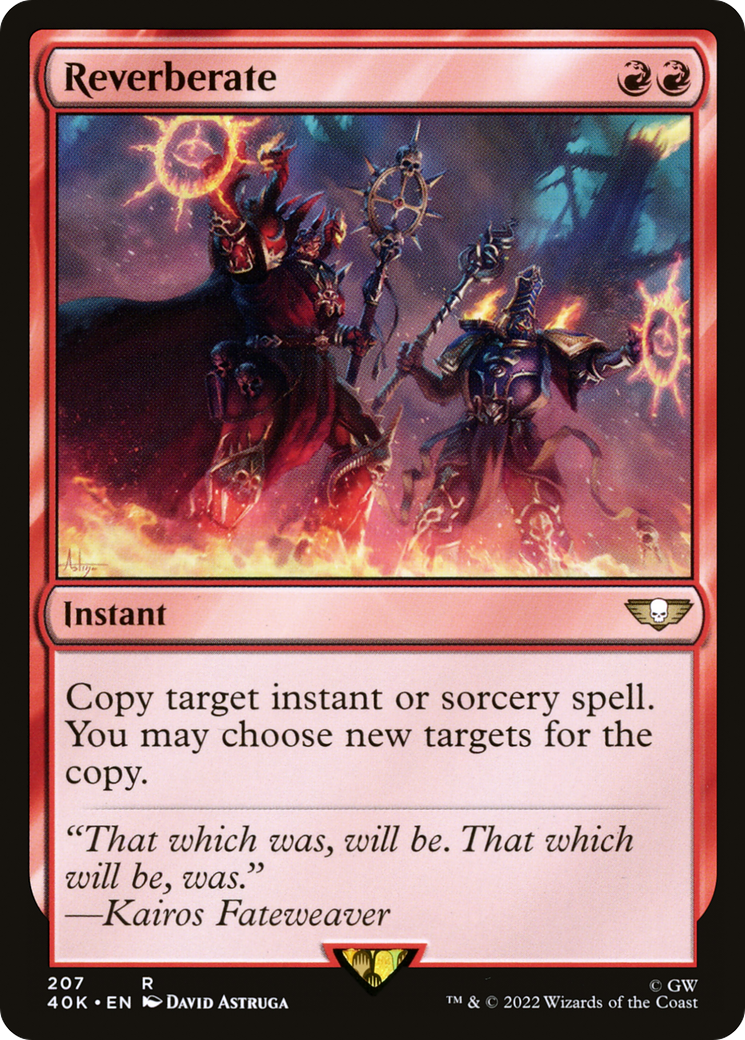Reverberate (40K-207) - Warhammer 40,000 Commander - Magic The Gathering