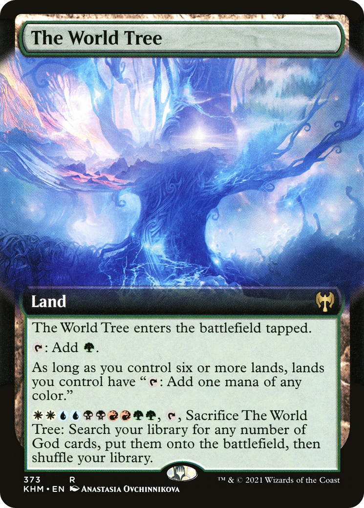 The World Tree (Extended Art) (KHM-373) - Kaldheim - Magic The Gathering