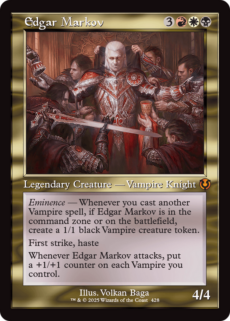FOIL Edgar Markov (INR-428) - Innistrad Remastered - Magic The Gathering
