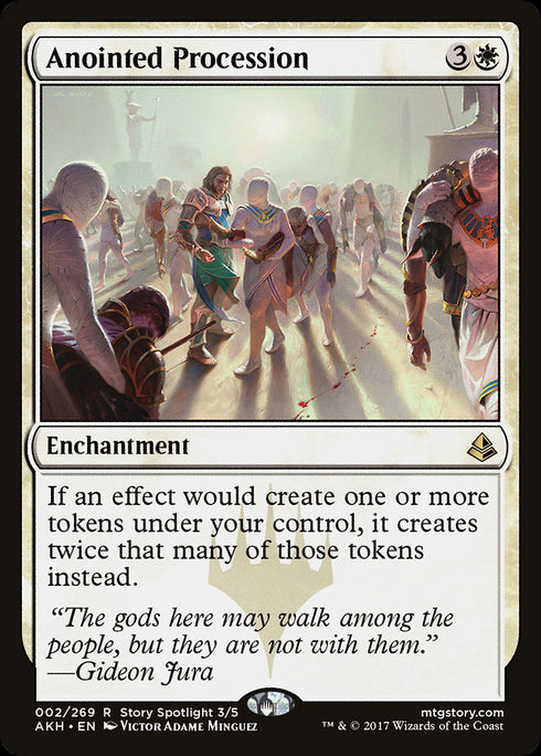 Anointed Procession (AKH-002) - Amonkhet - Magic The Gathering