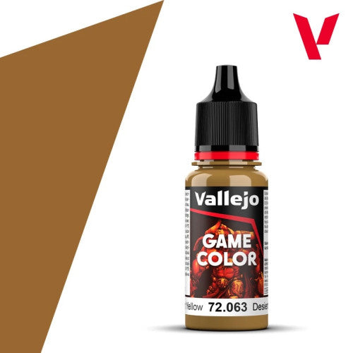 Vallejo Game Colour Desert Yellow 18ml (72.063)