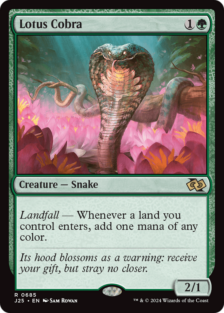 Lotus Cobra (J25-685) - Foundations Jumpstart - Magic The Gathering