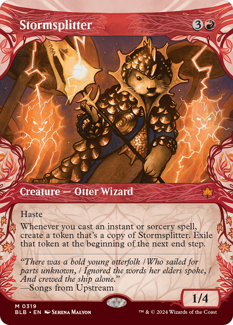 FOIL Stormsplitter (BLB-319) - Bloomburrow - Magic The Gathering