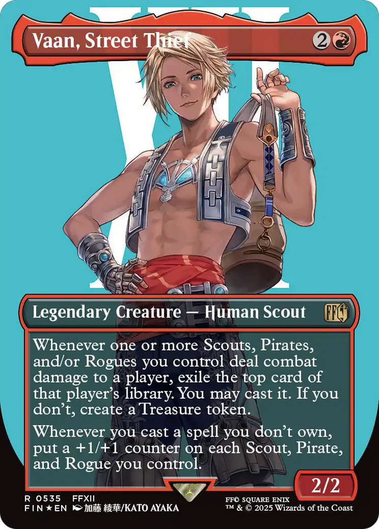 FOIL Vaan, Street Thief (FIN-535) - FINAL FANTASY - Magic The Gathering