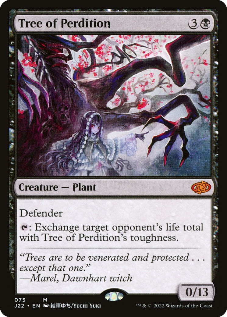 Tree of Perdition (J22-075) - Jumpstart 2022 - Magic The Gathering