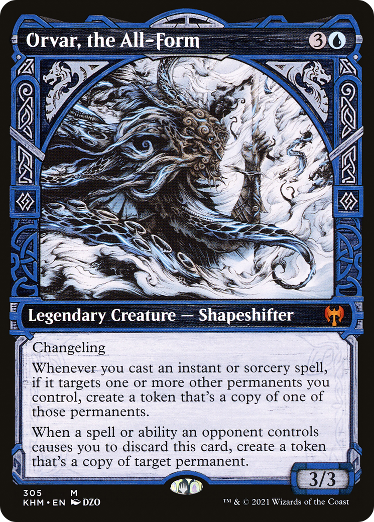 FOIL Orvar, the All-Form (Showcase) (KHM-305) - Kaldheim - Magic The Gathering