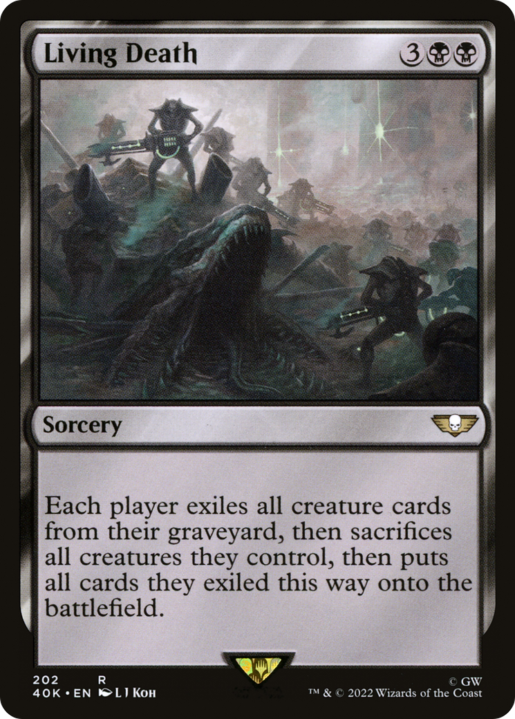 Living Death (40K-202) - Warhammer 40,000 Commander - Magic The Gathering