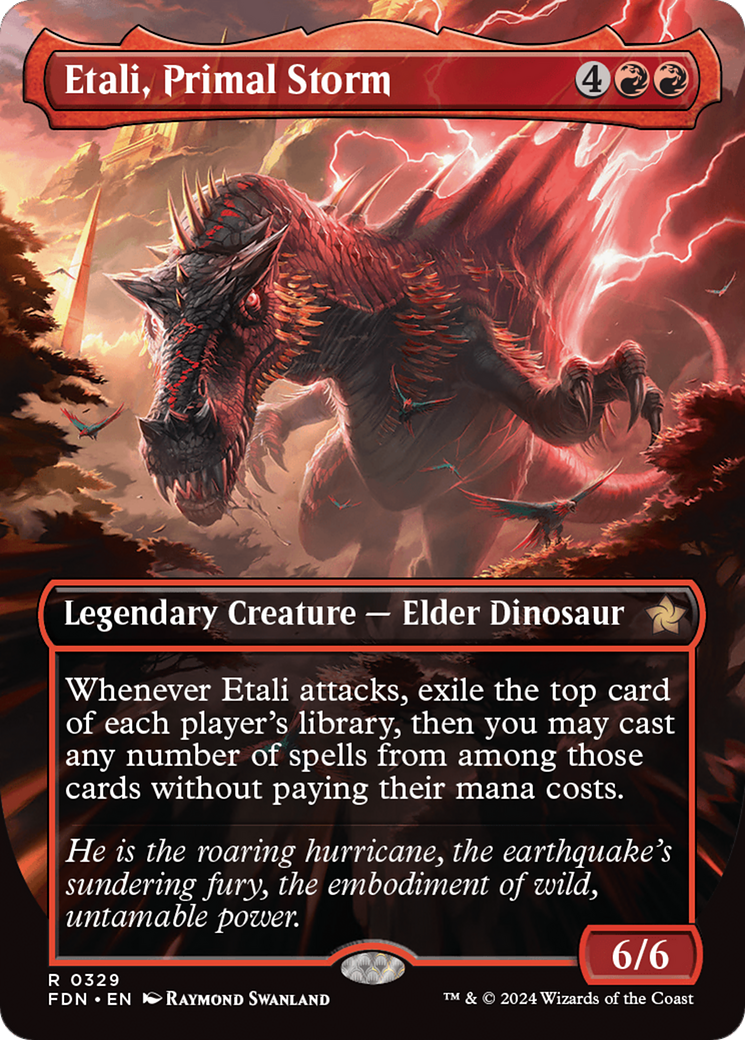 Etali, Primal Storm (FDN-329) - Foundations - Magic The Gathering