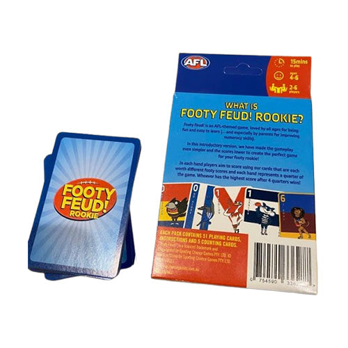 AFL Footy Feud! Rookie Card Game