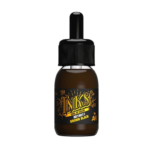 AK Interactive The Inks - Brown Black 30ml