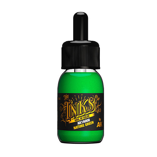 AK Interactive The Inks - Nature Green 30ml