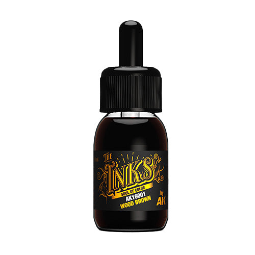 AK Interactive The Inks - Wood Brown 30ml