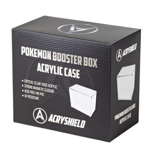 Acryshield Pokemon Booster Box Acrylic Case 