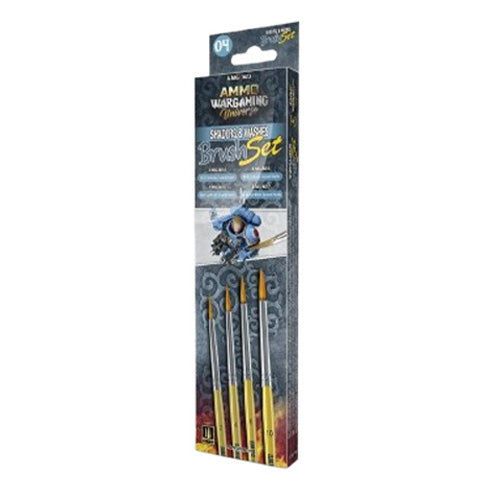 Ammo by MIG Brushes - Wargaming Universe - Shaders and Washes Brush Set