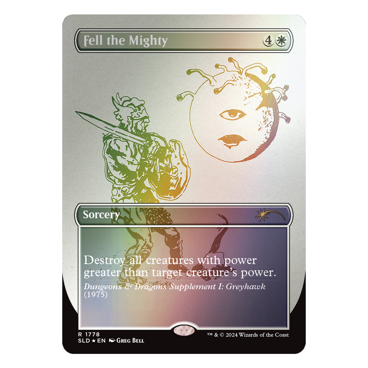 Magic Secret Lair x Dungeons & Dragons An Exhibition of Adventure Foil Edition