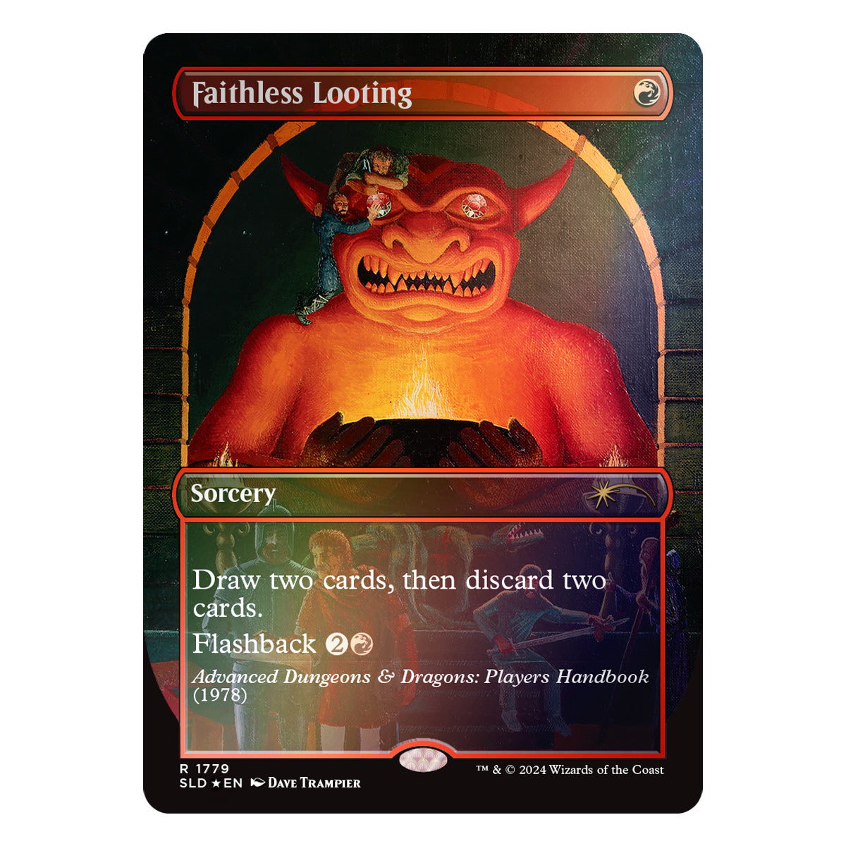 Magic Secret Lair x Dungeons & Dragons An Exhibition of Adventure Foil Edition