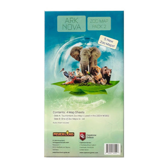 Ark Nova Zoo Map Pack 2