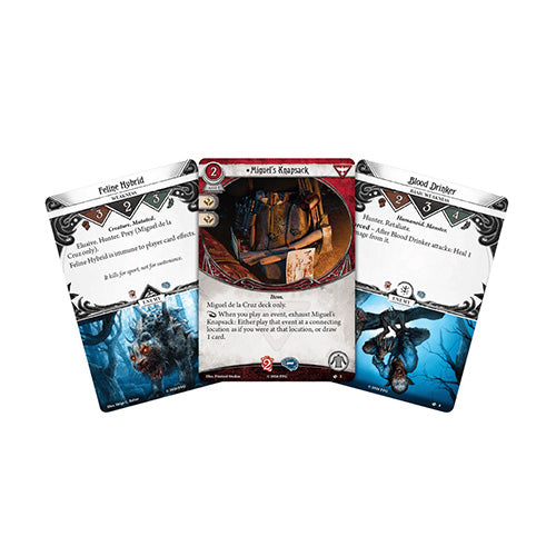 Arkham Horror LCG Miguel de la Cruz Investigator Deck