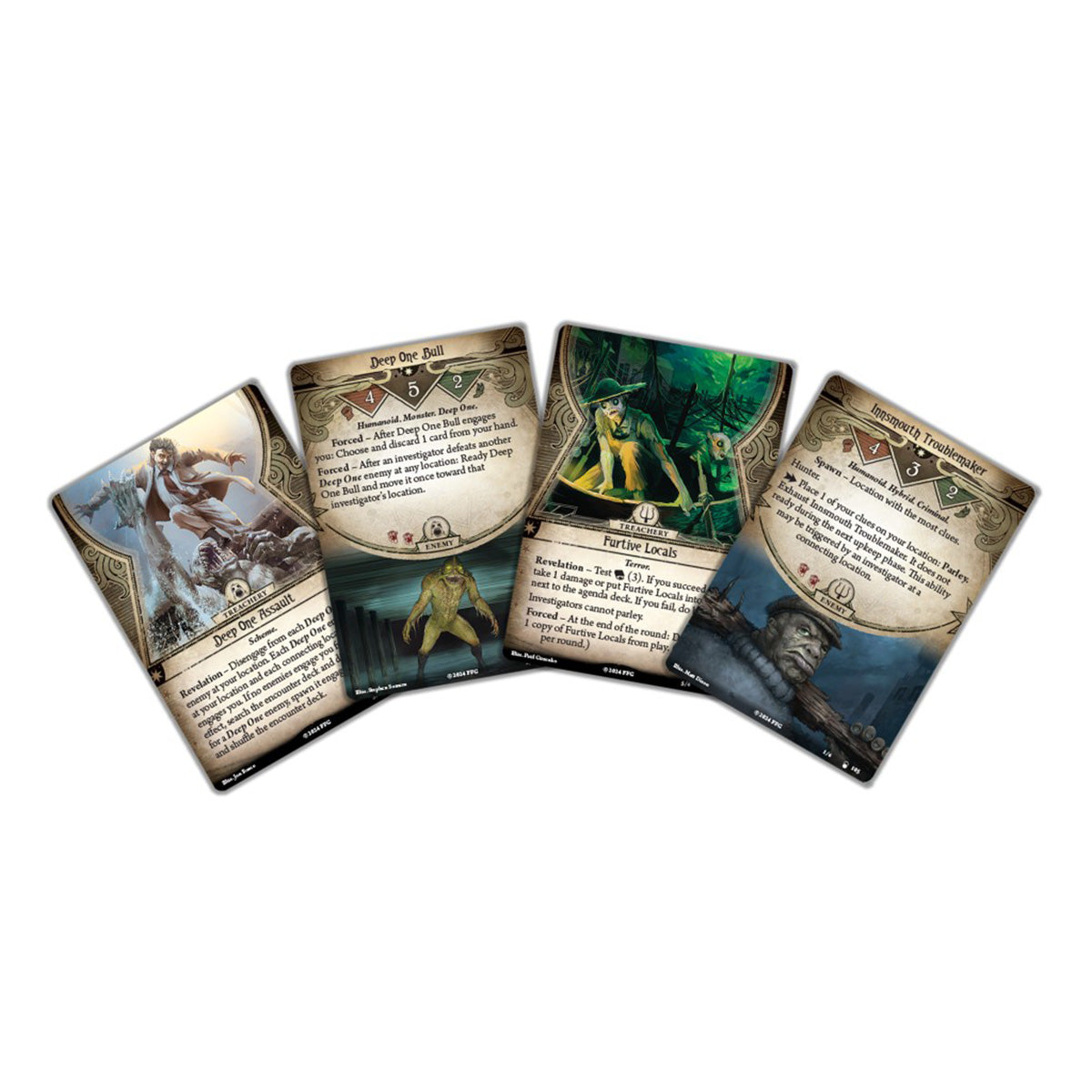 Arkham Horror LCG The Innsmouth Conspiracy Campaign Expansion