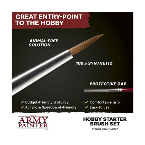 Army Painter Hobby Starter Brush Set