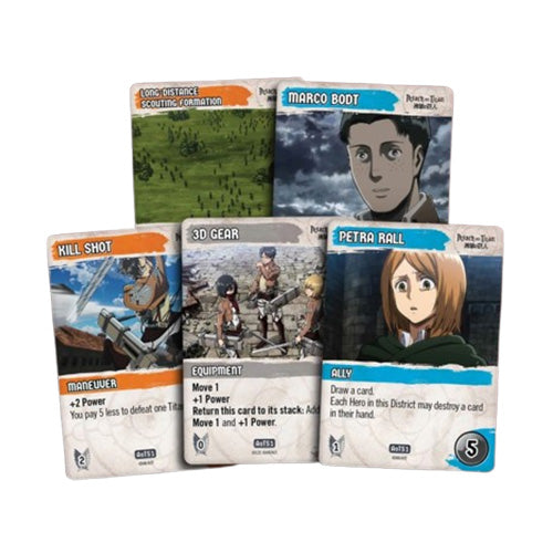 Attack On Titan Deck-Building Game (Season 1)