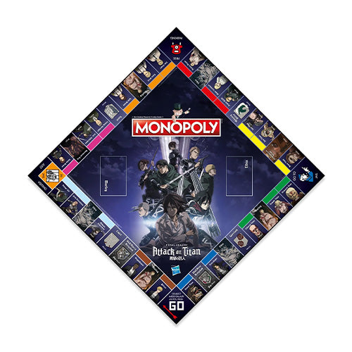 Attack on Titan Monopoly