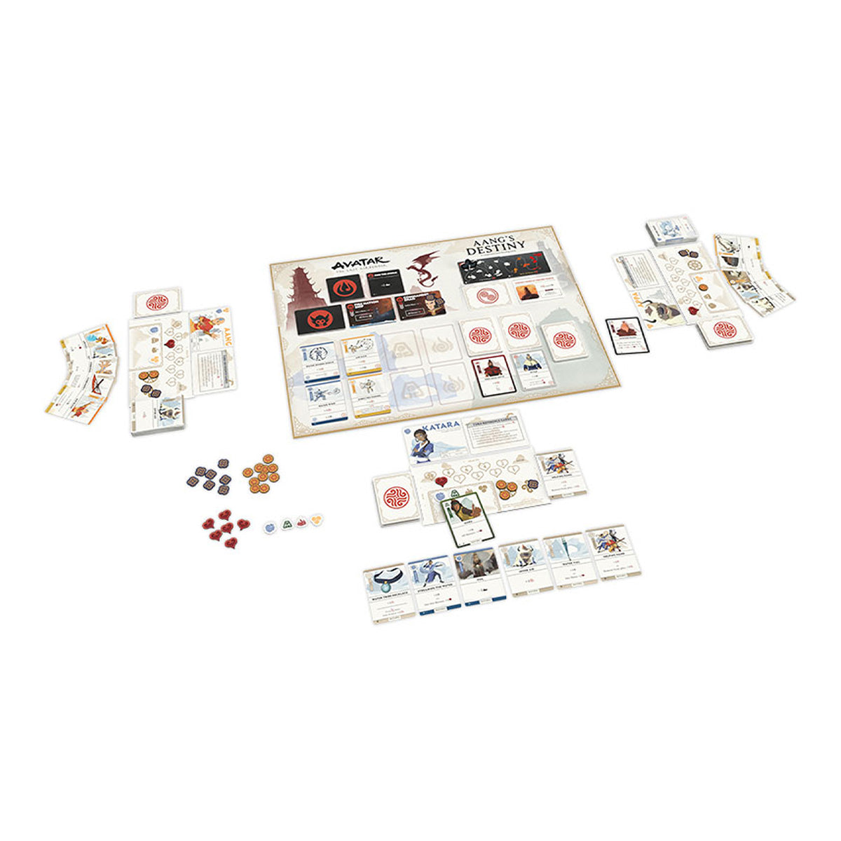 Avatar Last Airbender - Aang's Destiny Deckbuilding Game