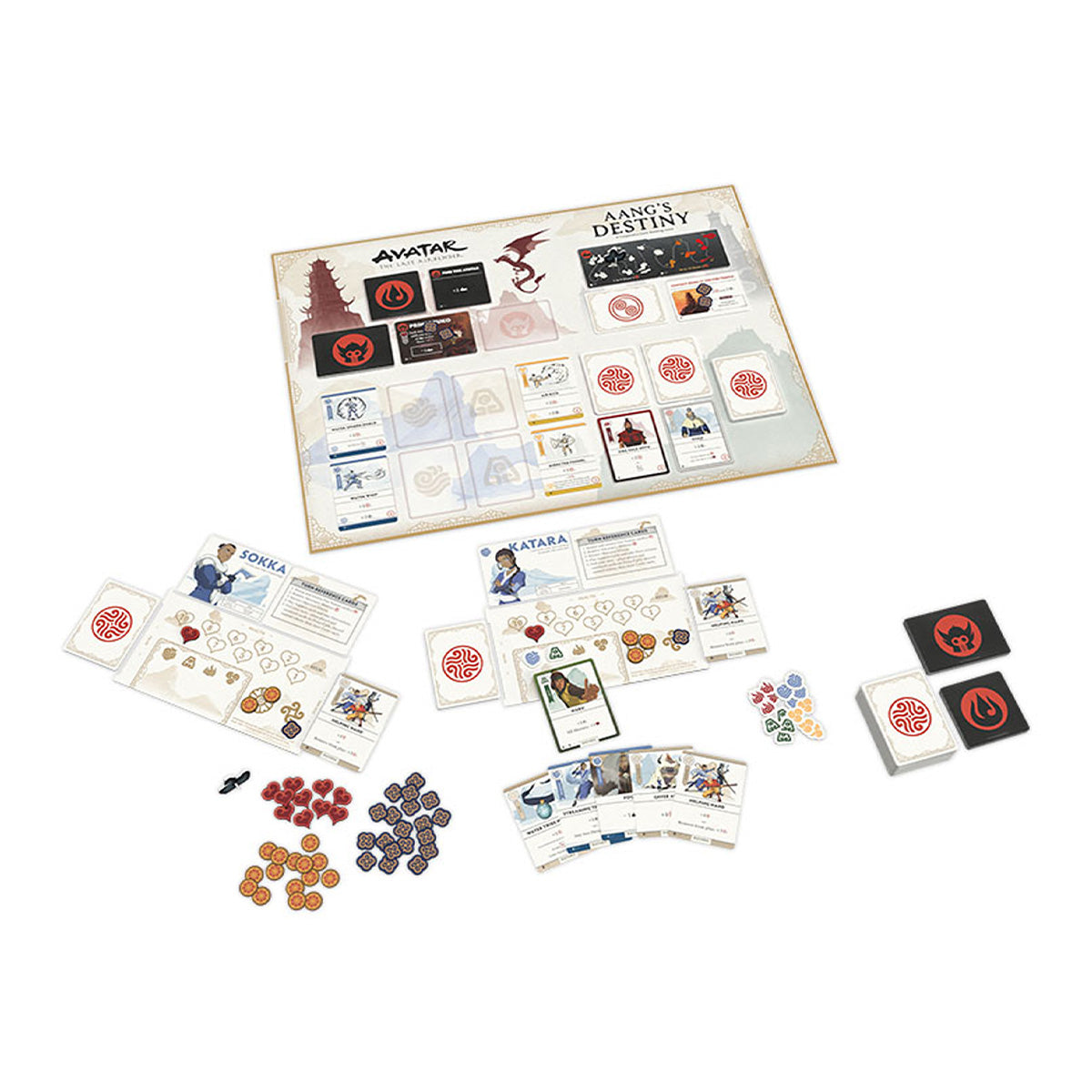 Avatar Last Airbender - Aang's Destiny Deckbuilding Game
