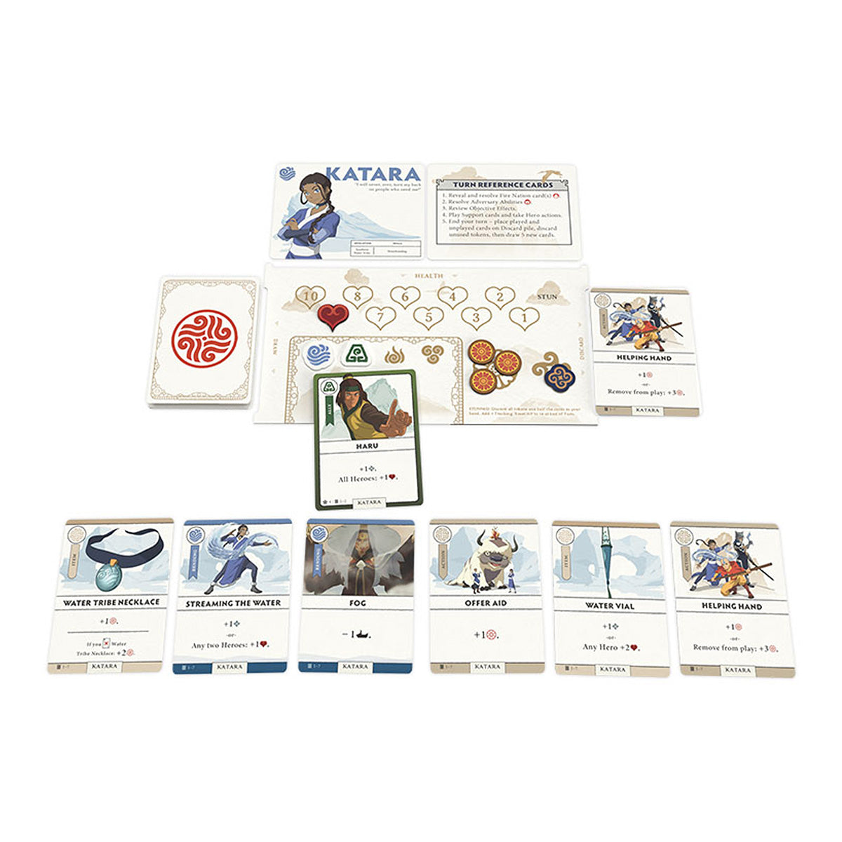 Avatar Last Airbender - Aang's Destiny Deckbuilding Game