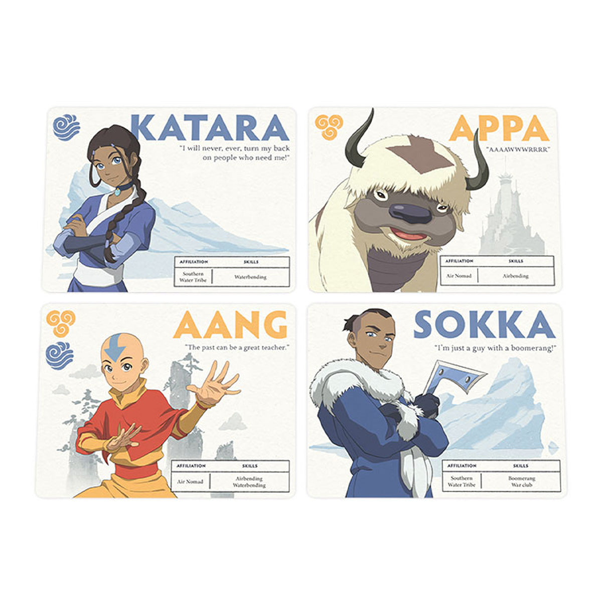 Avatar Last Airbender - Aang's Destiny Deckbuilding Game