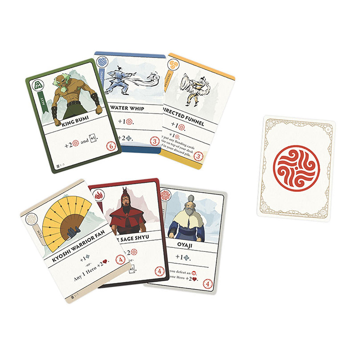 Avatar Last Airbender - Aang's Destiny Deckbuilding Game