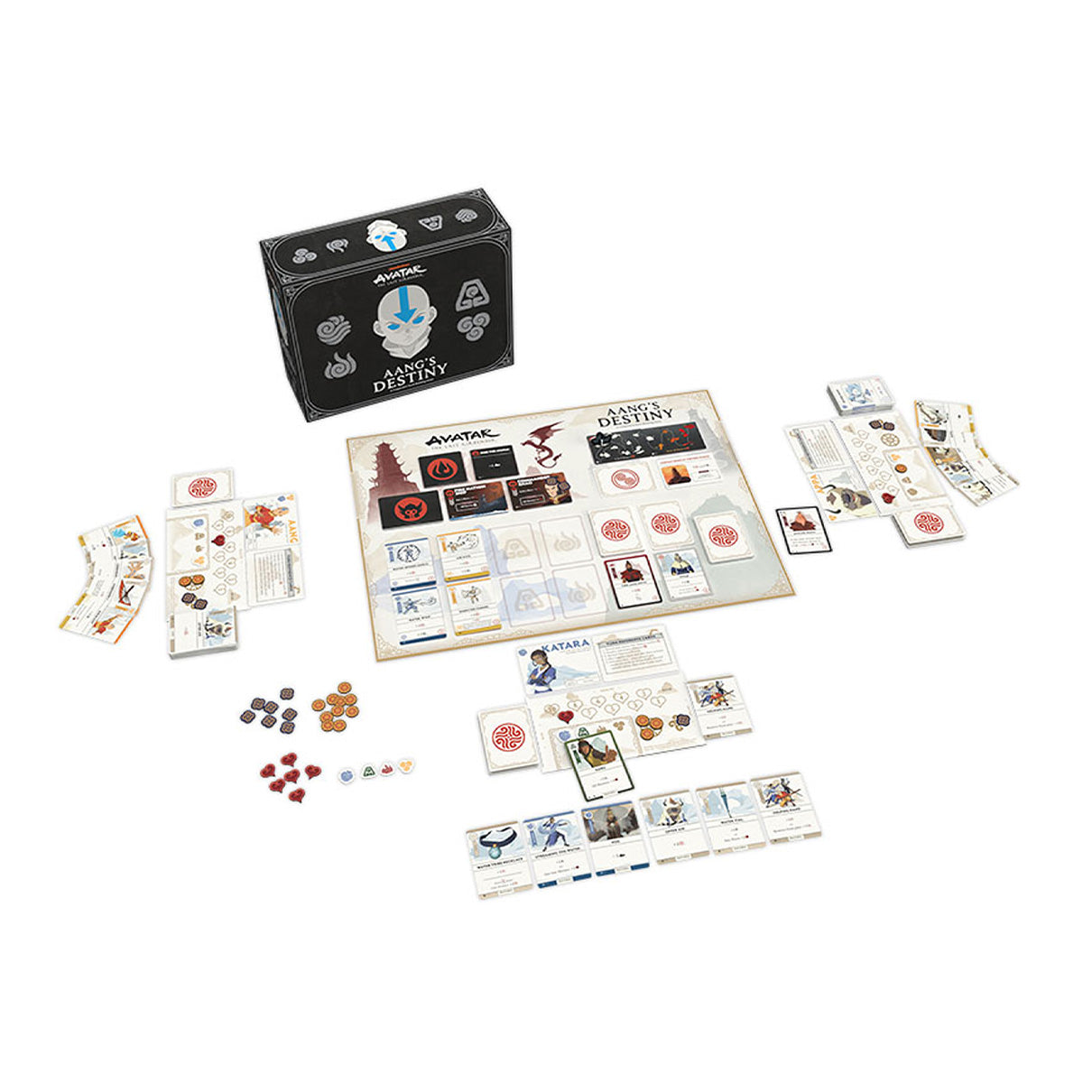Avatar Last Airbender - Aang's Destiny Deckbuilding Game