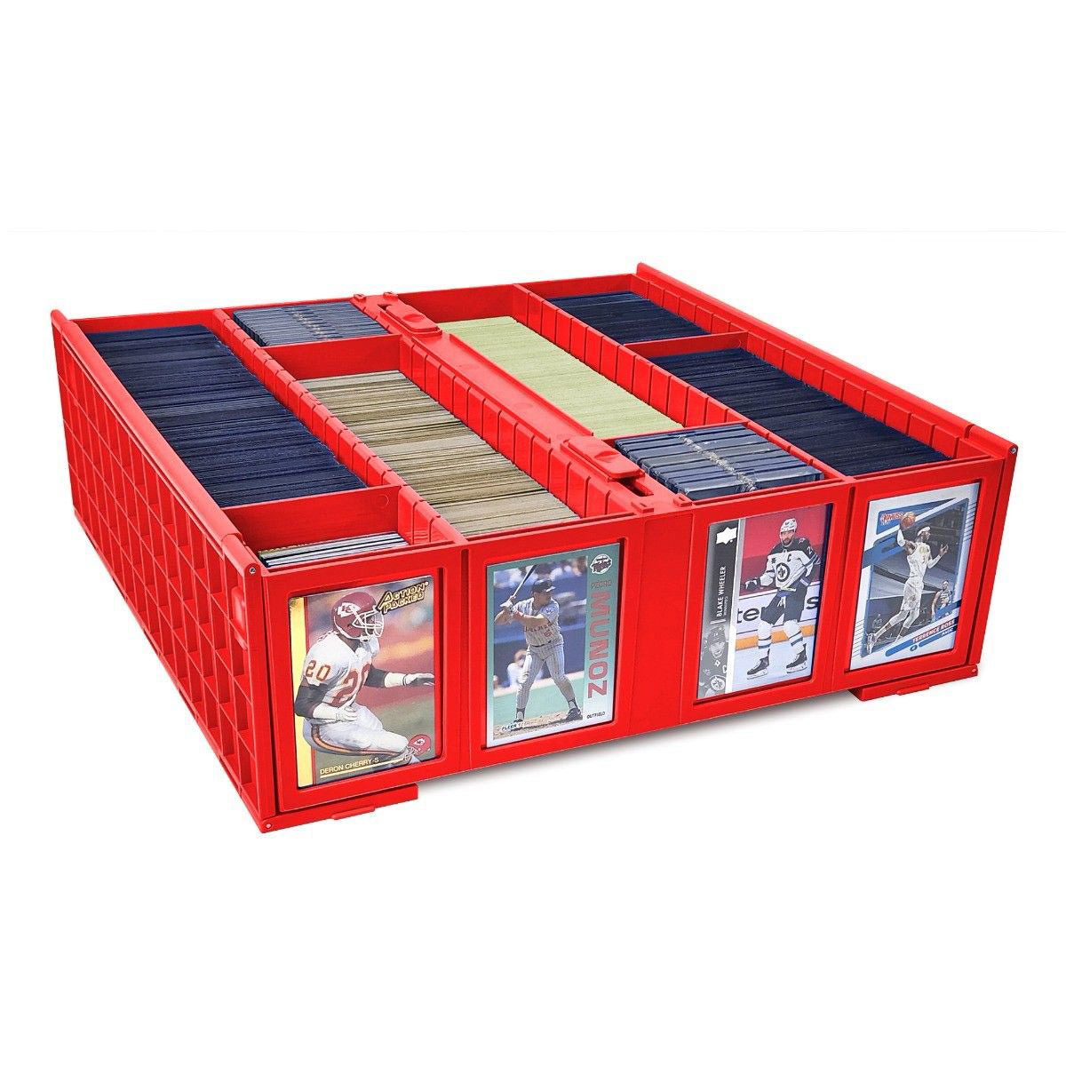 BCW Collectible Card Bin Red 3200ct