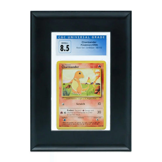 BCW Interlocking Graded Card Frames Black (4 Frames Per Pack)