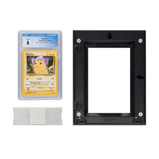 BCW Interlocking Graded Card Frames Black (4 Frames Per Pack)