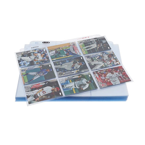 BCW LaserWeld 9-Pocket Pages 100ct Box