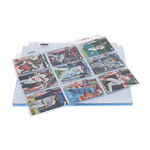 BCW LaserWeld 9-Pocket Pages Side Loading 50ct Pack