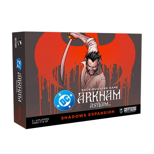 Batman Arkham Asylum Deck Building Game Shadows Expansion