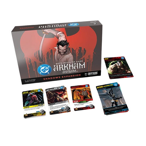 Batman Arkham Asylum Deck Building Game Shadows Expansion
