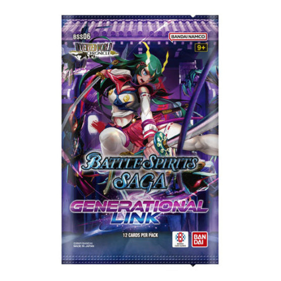 Battle Spirits Saga: Inverted World Chronicle - Generational Link Booster Box BSS06