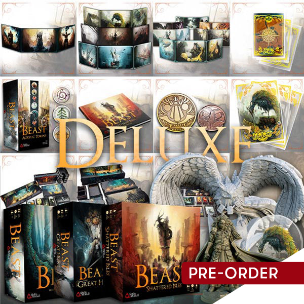 Kickstarter Beast, Shattered Isles & The Great Hunt Deluxe (with Sundrop Miniatures)