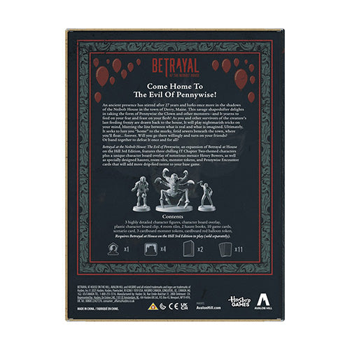 Betrayal The Evil Of Pennywise Expansion