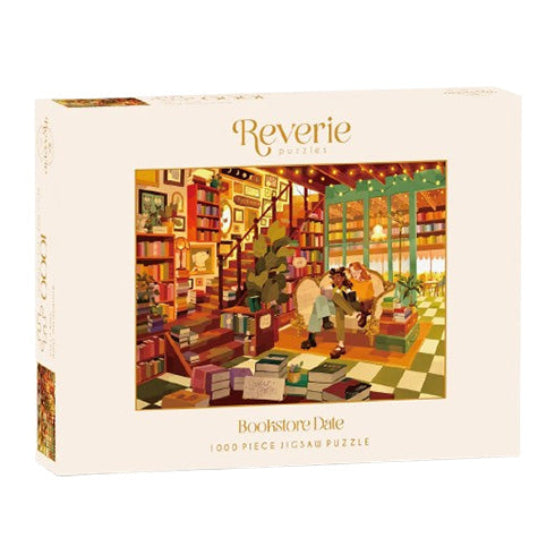 Bookstore Date Jigsaw Puzzle (1000 Pieces)