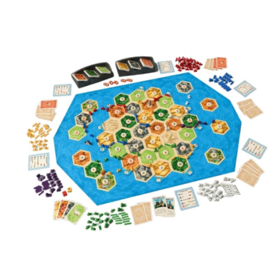 CATAN 6th Edition Seafarers Expansion 5-6 Player Extension
