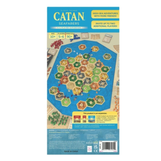 CATAN 6th Edition Seafarers Expansion 5-6 Player Extension